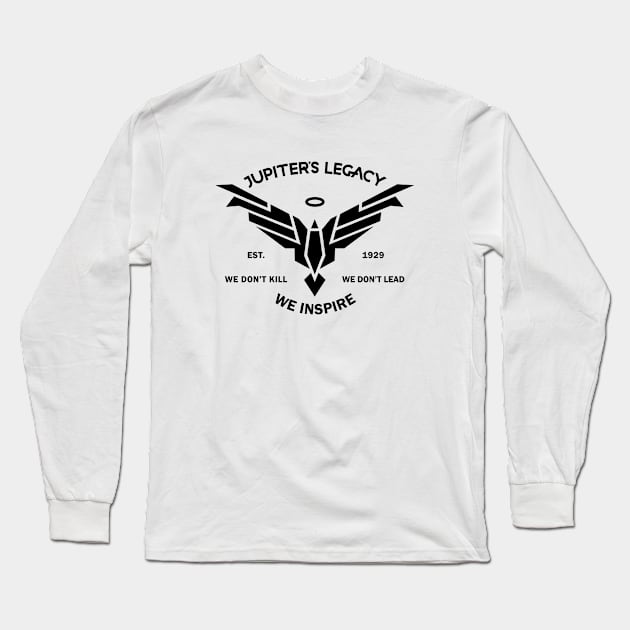 Jupiter's Legacy - The Code Long Sleeve T-Shirt by BadCatDesigns